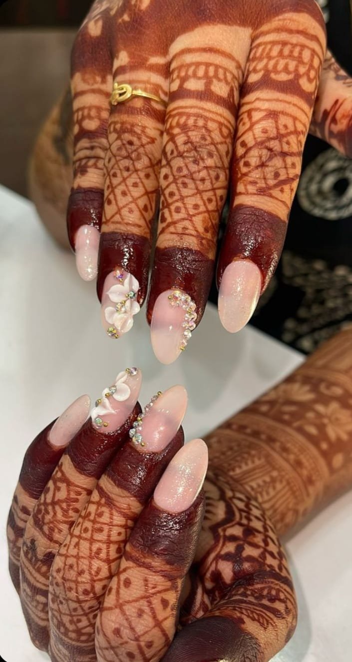 Nail artistry at Ansh Studio